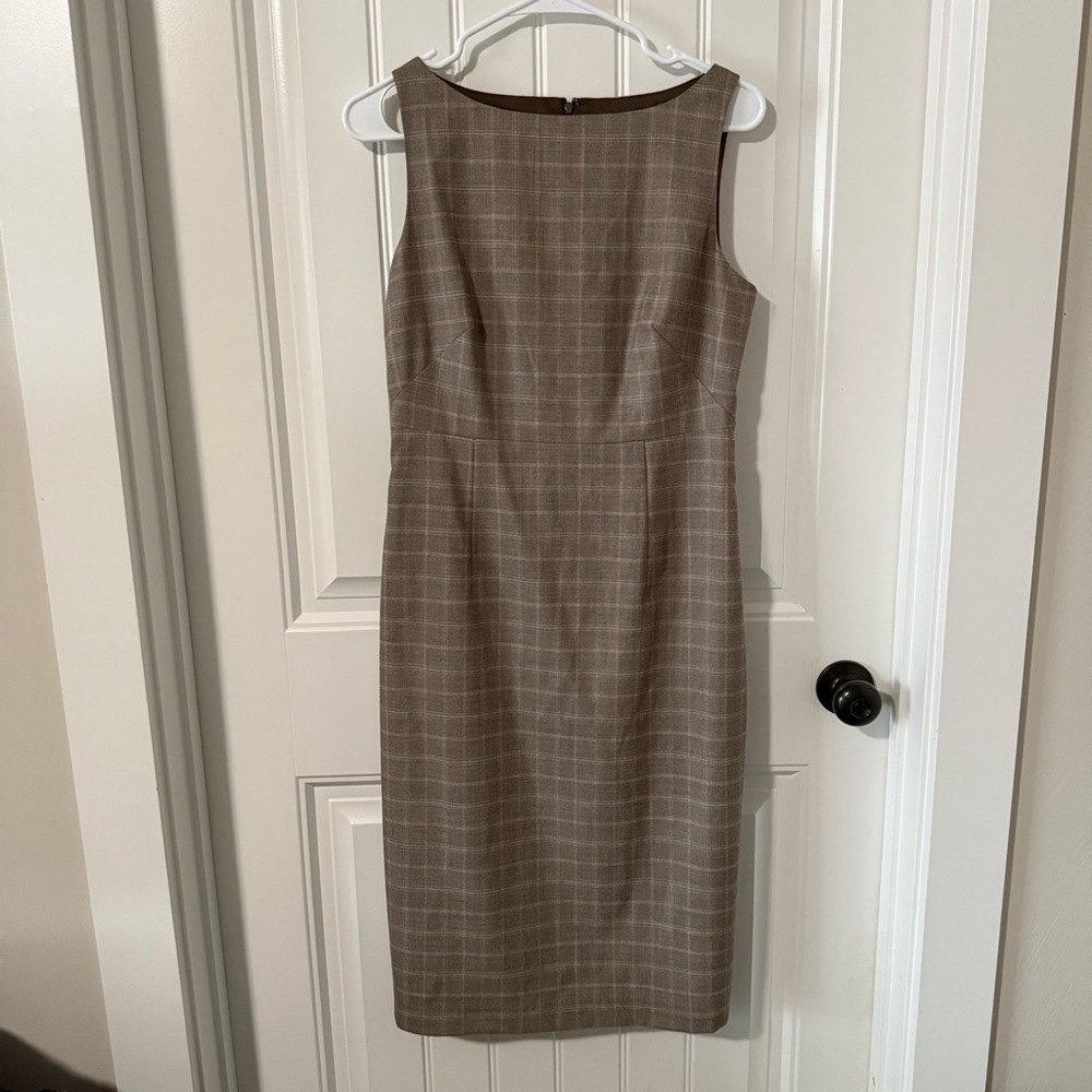 Banana Republic Plaid Print Dress